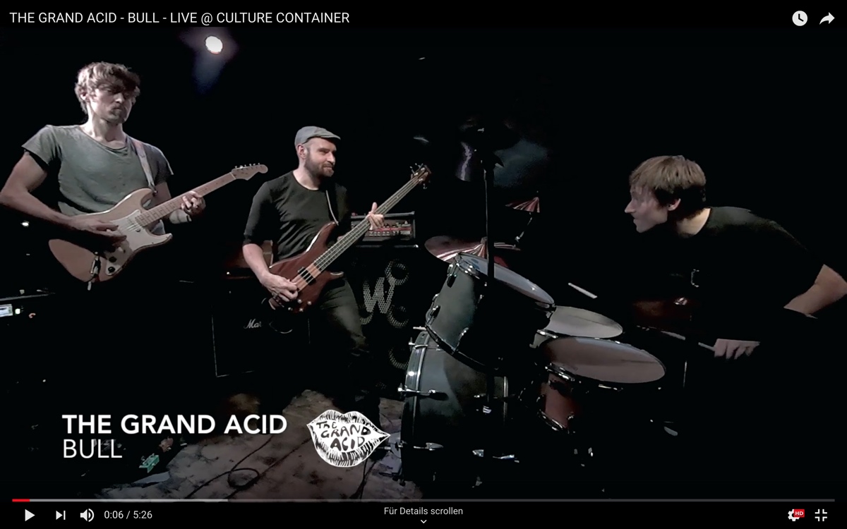 The Grand Acid - Bull (live at Culture Container)